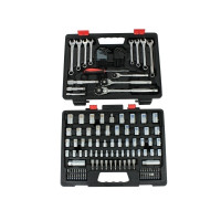 135PCS 1/4",3/8",1/2" DR. SOCKET SET - SAE, METRIC