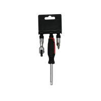 3PC 1/4" DRIVER SET