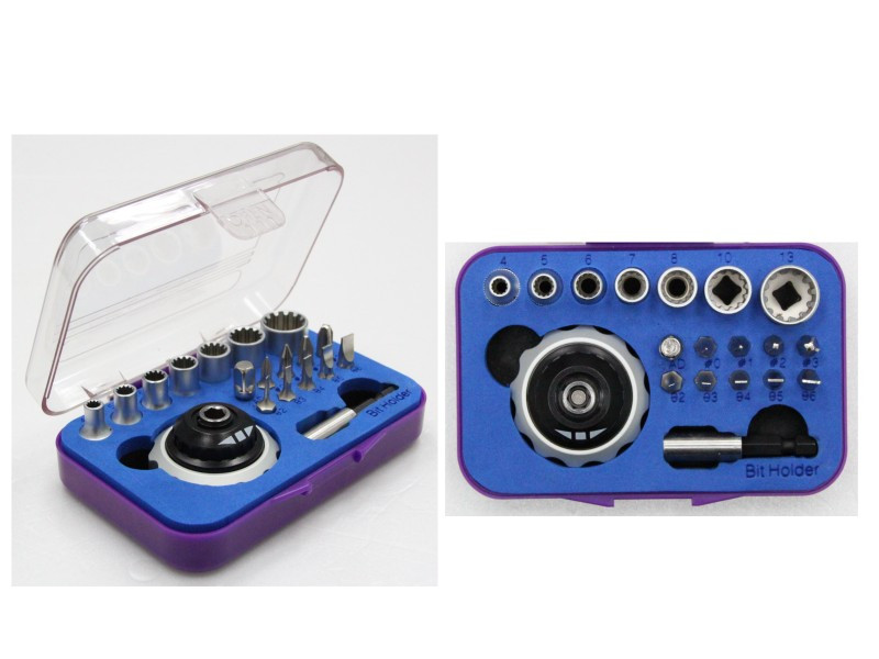 19 PCS GEARLESS UFO TOOL SET