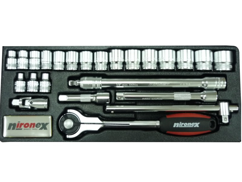 23PCS 3/8" SOCKETS SET