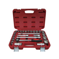 27PCS 1/2"DR. SPLINE SOCKET SET 