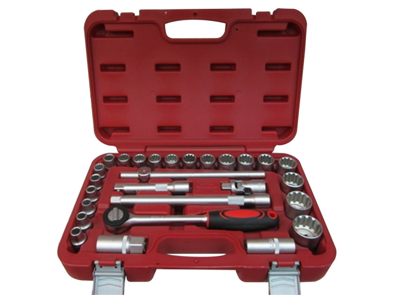 27PCS 1/2"DR. SPLINE SOCKET SET 