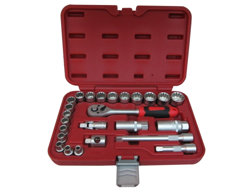 25PCS 3/8"DR. SPLINE SOCKET SET 