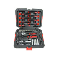 57PCS 1/4" DR. SOCKET SET