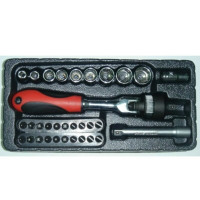 32PC 1/4" DR. TOOL SET