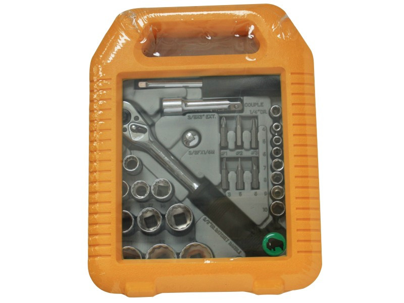 28 PCS 3/8" & 1/4" DR. TOOL KIT