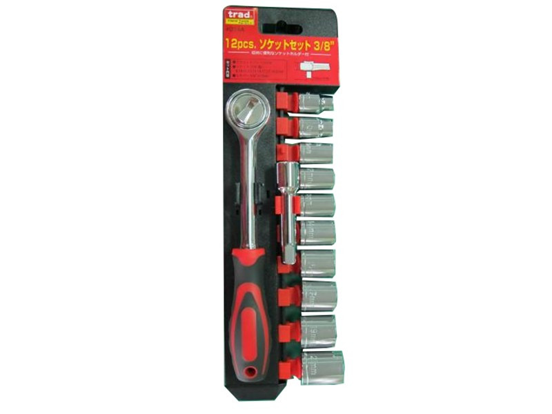 12PCS 3/8" DR. SOCKET SET