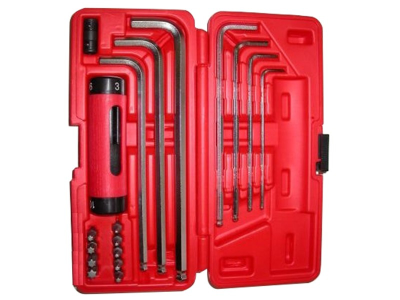 18PCS LONG BALL POINT HEX KEY WRENCH SET