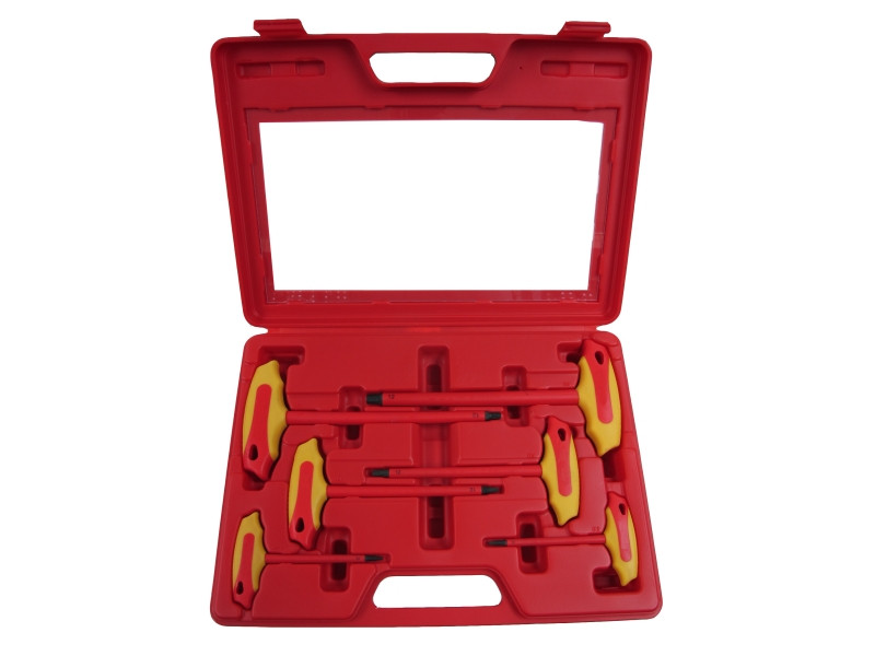 6PCS VDE T-HANDLE HEX KEY WRENCH SET