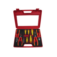 10PCS VDE SCREWDRIVER & PLIERS SET