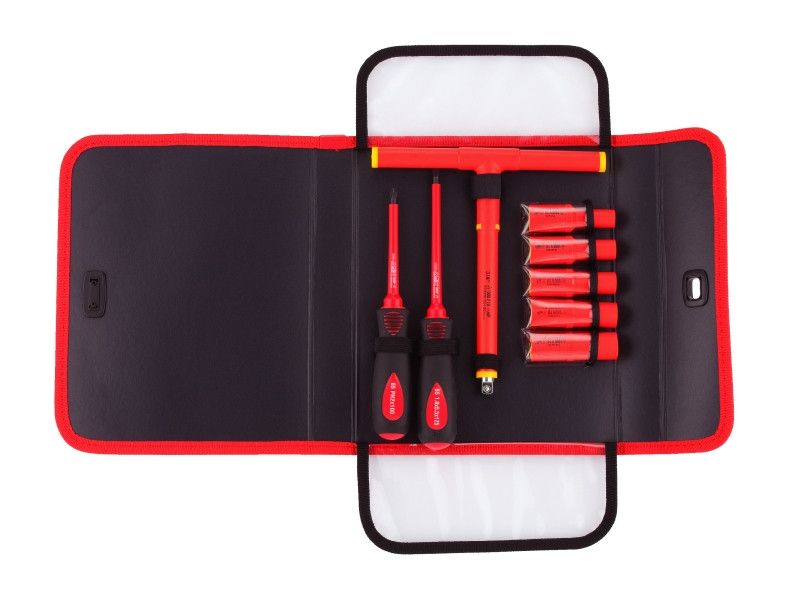9PCS 3/8"Dr. VDE SOCKET & DRIVER SET