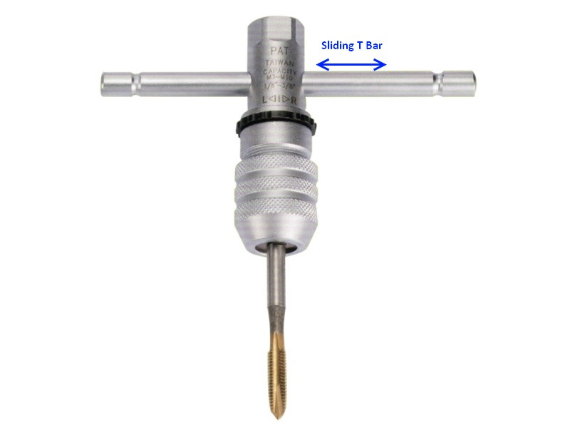 RATCHET T-HANDLE WRENCH M3-M10