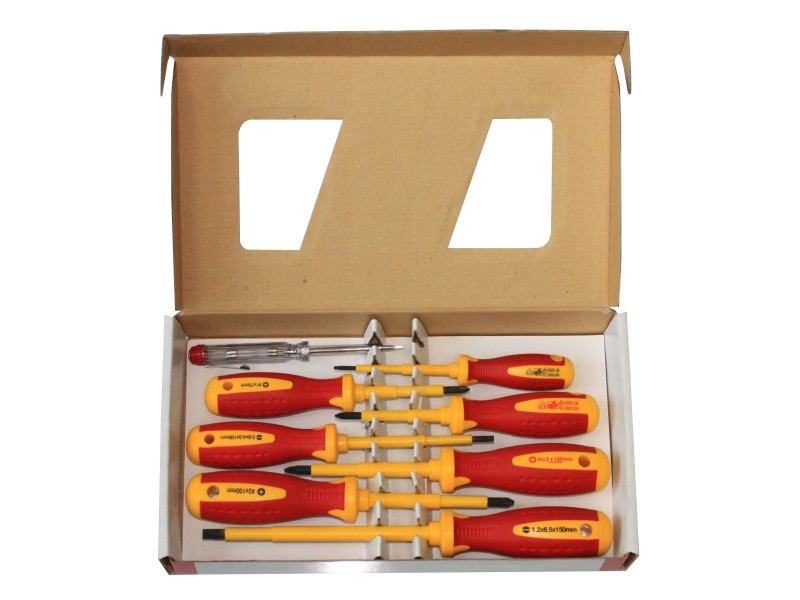 8PC INSULATED SCREWDRIVER SET