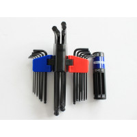 23PC LONG BALL POINT HEX KEY WRENCH SET