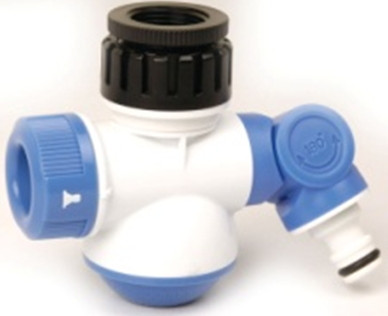 MULTI FUNCTION TAP ADAPTOR W/ 3/4"FAUCET ADAPTOR 