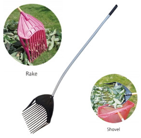 MULTI-FUNCTION GARDEN RAKE, SHOVEL AND SIEVE