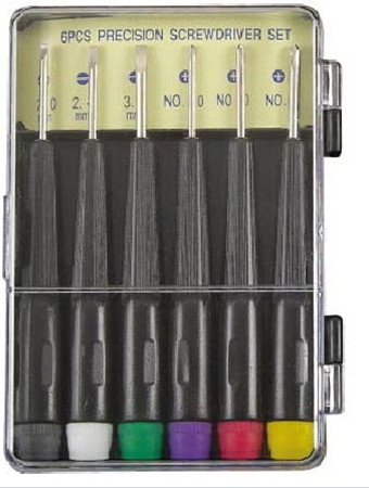 6PCS PRECISION SCREWDRIVER SET