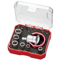 18PC BIT & SOCKET SET   