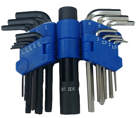15PCS TWIN TYPE HEX KEY WRENCH SET