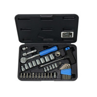 39 PCS 1/4”& 3/8”DR. SOCKET SET