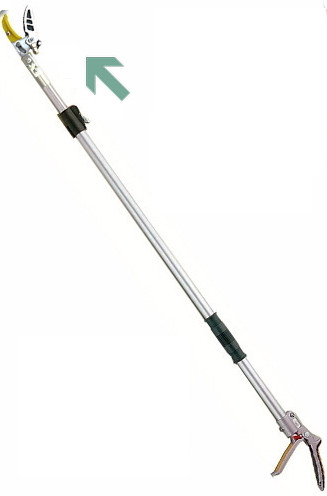 2M TELESCOPIC BYPASS LONG REACH PRUNER