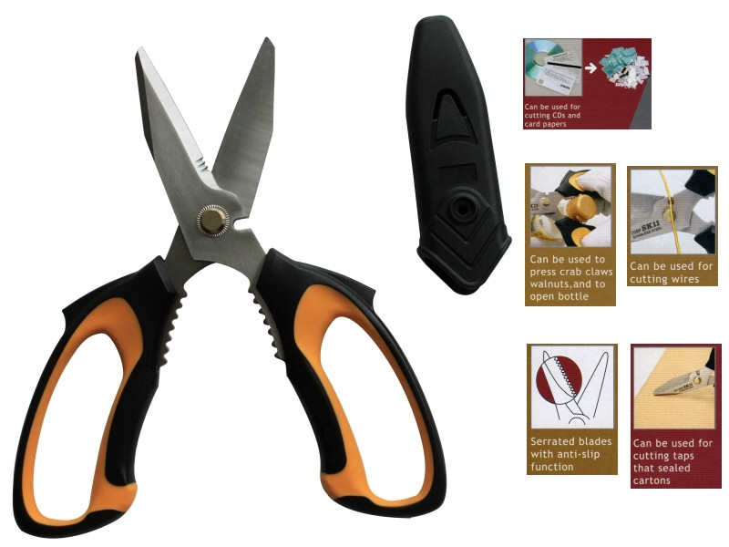 8" MULTI-FUNCTION SCISSORS