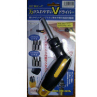 60° MULTI-BIT HIGH TORQUE RATCHETING SCREWDRIVER SET				