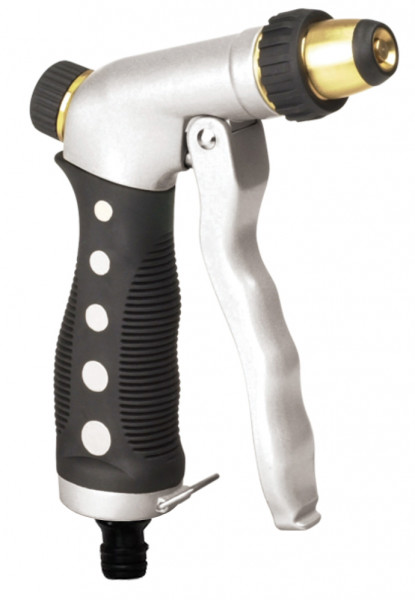 ADJUSTABLE FRONT-PULL LEVER METAL NOZZLE