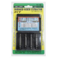 4PCS DAMAGED SCREW EXTRACTOR