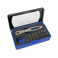 15PCS MINI RATCHET WRENCH SET