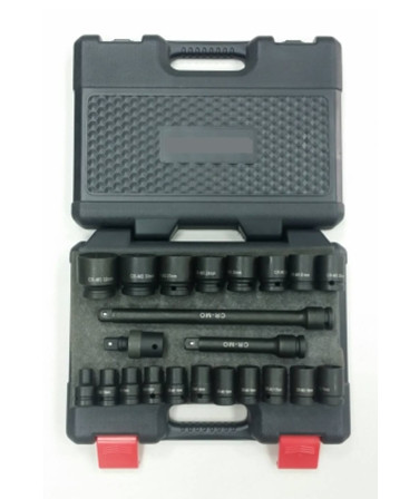 22PCS 1/2" DR. METRIC SOCKET SET