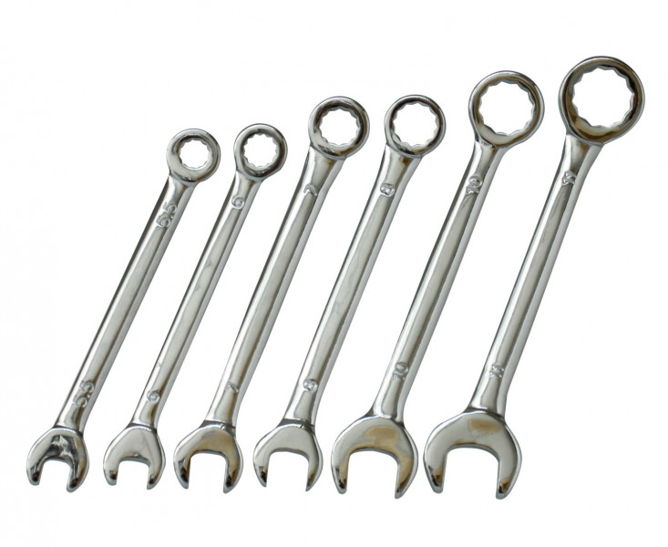 6PCS COMBINATION MINI WRENCH SET