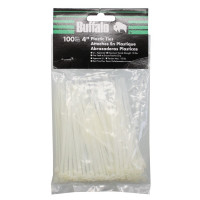 100PC 4"X2.5MM CABLE TIE