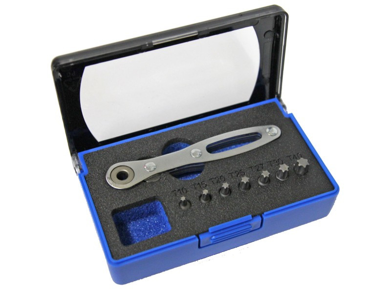 8PC MINI RATCHET WRENCH SET-TORX