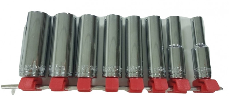8PCS 3/8" DR. DEEP SOCKET SET