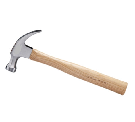 7 OZ CLAW HAMMER-WOOD HANDLE