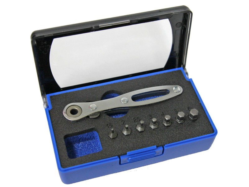 8PC MINI RATCHET WRENCH SET-METRIC