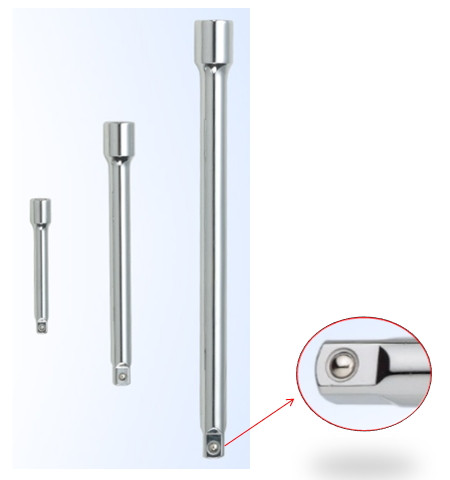 3PCS 1/2"DR. EXTENSION BAR SET