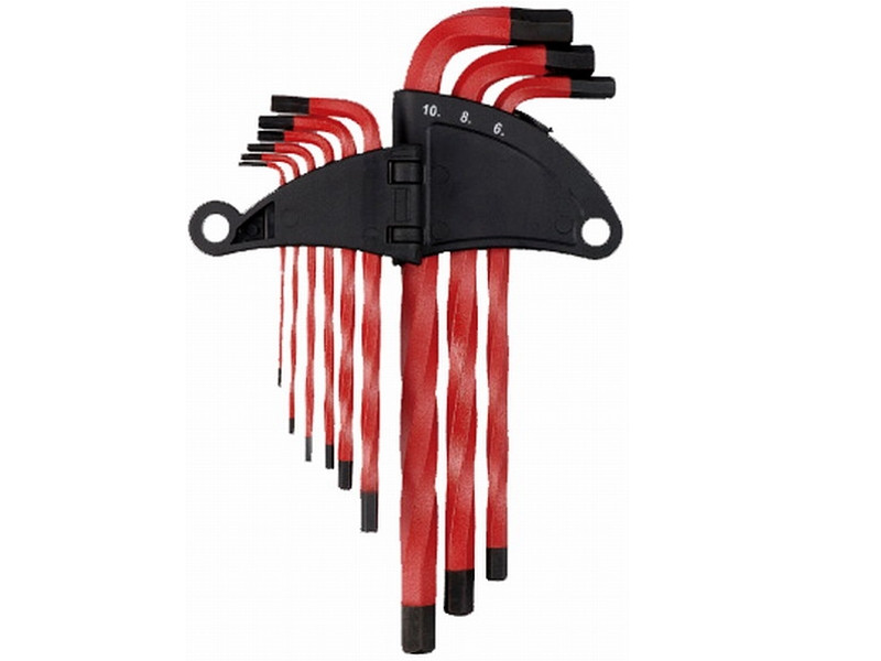 TWISTED 9PCS LONG HEX KEY WRENCH SET