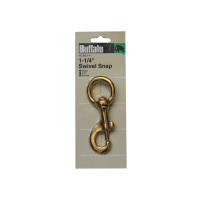 1-1/4" BRASS BRONZE SWIVEL SNAP