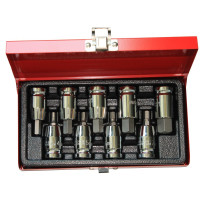 9PCS 1/2" DR. SOCKET HEX BIT SET