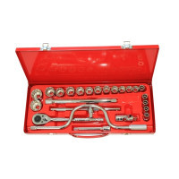 24PCS 1/2" DR. SOCKET SET - METRIC (CR-V)