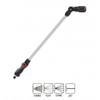 4-PATTERN TURBO CLEANING WAND THUMB CONTROL (28")