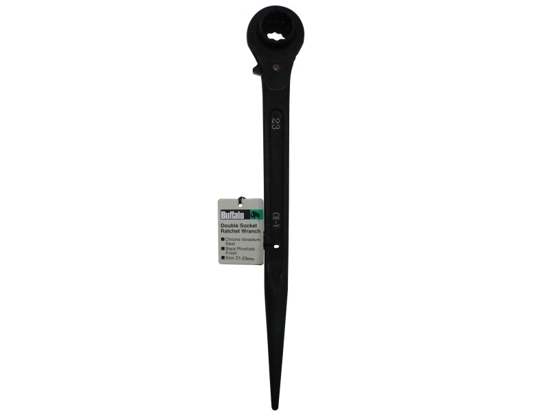 DOUBLE SOCKET RATCHET WRENCH