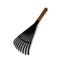 15" 9 TINES LIGHT WEIGHT LEAF RAKE