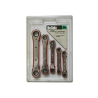 5 PC RATCHET BOX WRENCH SET - METRIC