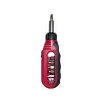 RATCHET SCREWDRIVER WITH STRIPPER