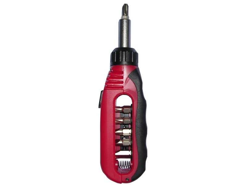 RATCHET SCREWDRIVER WITH STRIPPER