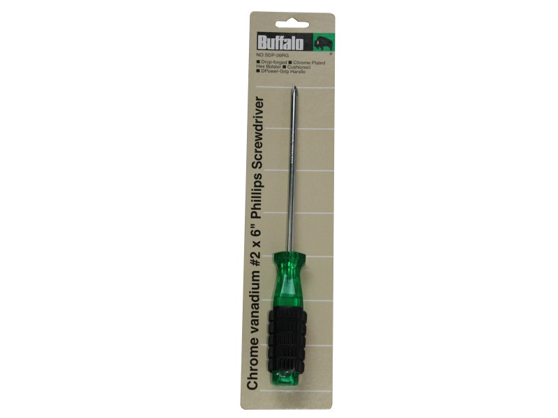 PHILLIPS S/D #2*6" RUB GRIP