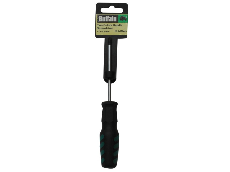 TWO COLORS HANDLE SCREWDRIVER
